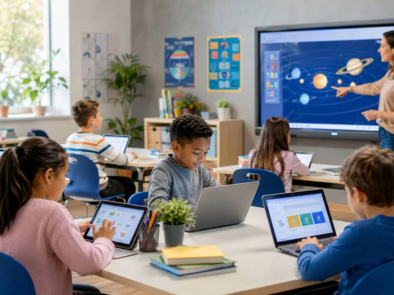 Transforming Classrooms with Technology to Enhance Collaboration and Growth
